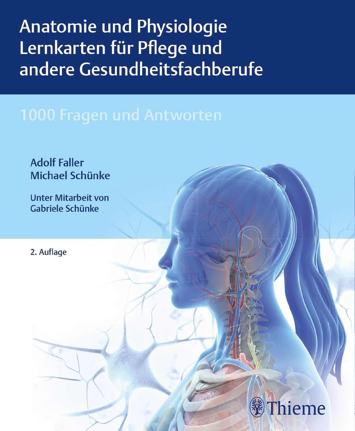 Cover: 9783132429086 | Anatomie und Physiologie Lernkarten für Pflege und andere...