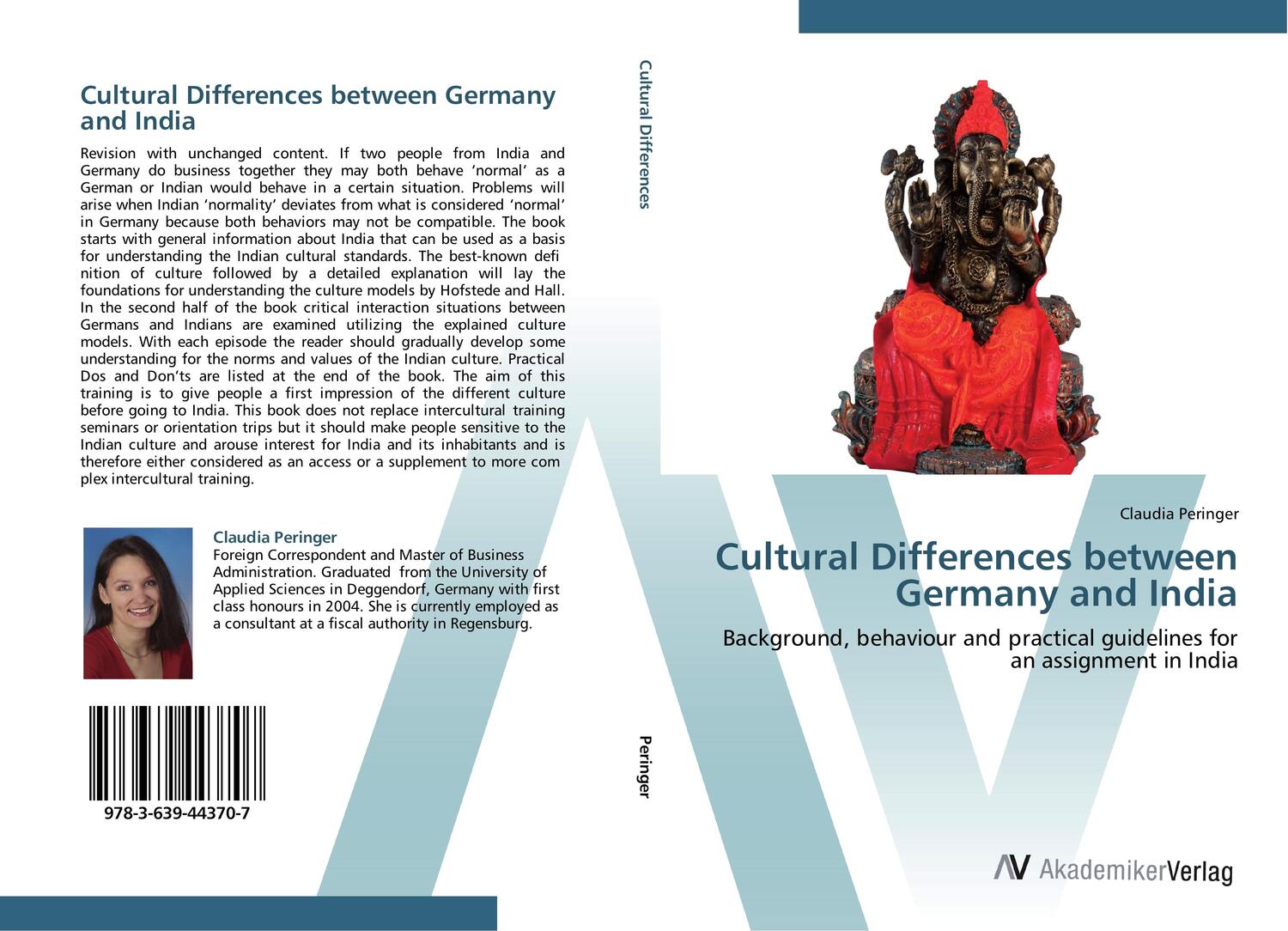 Cover: 9783639443707 | Cultural Differences between Germany and India | Claudia Peringer