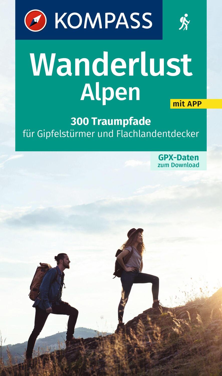 Cover: 9783991217145 | KOMPASS Wanderlust Alpen | Taschenbuch | 656 S. | Deutsch | 2023