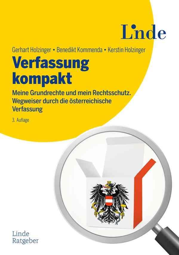 Cover: 9783709306741 | Verfassung kompakt | Gerhart Holzinger (u. a.) | Taschenbuch | Deutsch