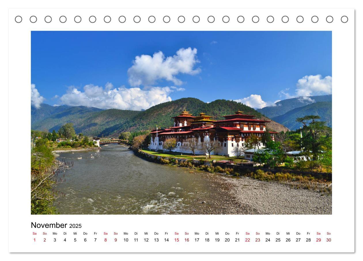 Bild: 9783435126620 | Bhutan ¿ Berge, Buddhismus &amp; Bruttonationalglück (Tischkalender...