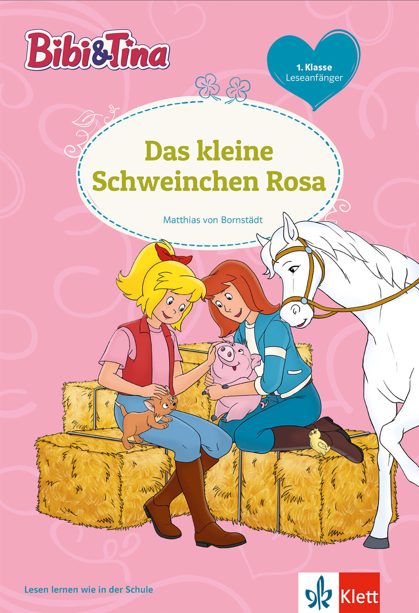 Cover: 9783129493335 | Bibi &amp; Tina - Das kleine Schweinchen Rosa | Leseanfänger 1. Klasse