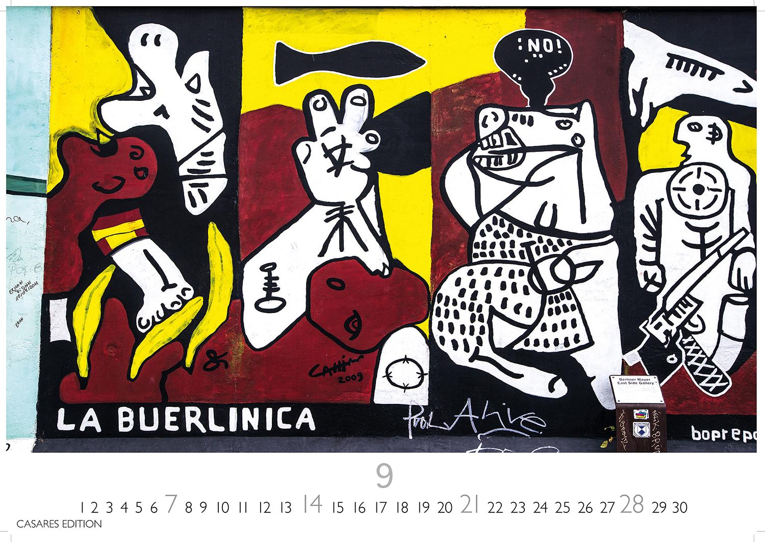 Bild: 9781835240946 | Berlin Street Art 2025 L 35x50cm | H. W. Schawe | Kalender | 14 S.