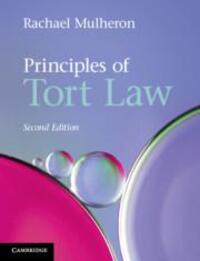Cover: 9781108727648 | Principles of Tort Law | Rachael Mulheron | Taschenbuch | Englisch