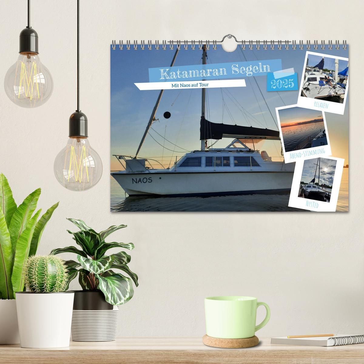 Bild: 9783383937637 | Katamaran Segeln - Mit Naos auf Tour (Wandkalender 2025 DIN A4...