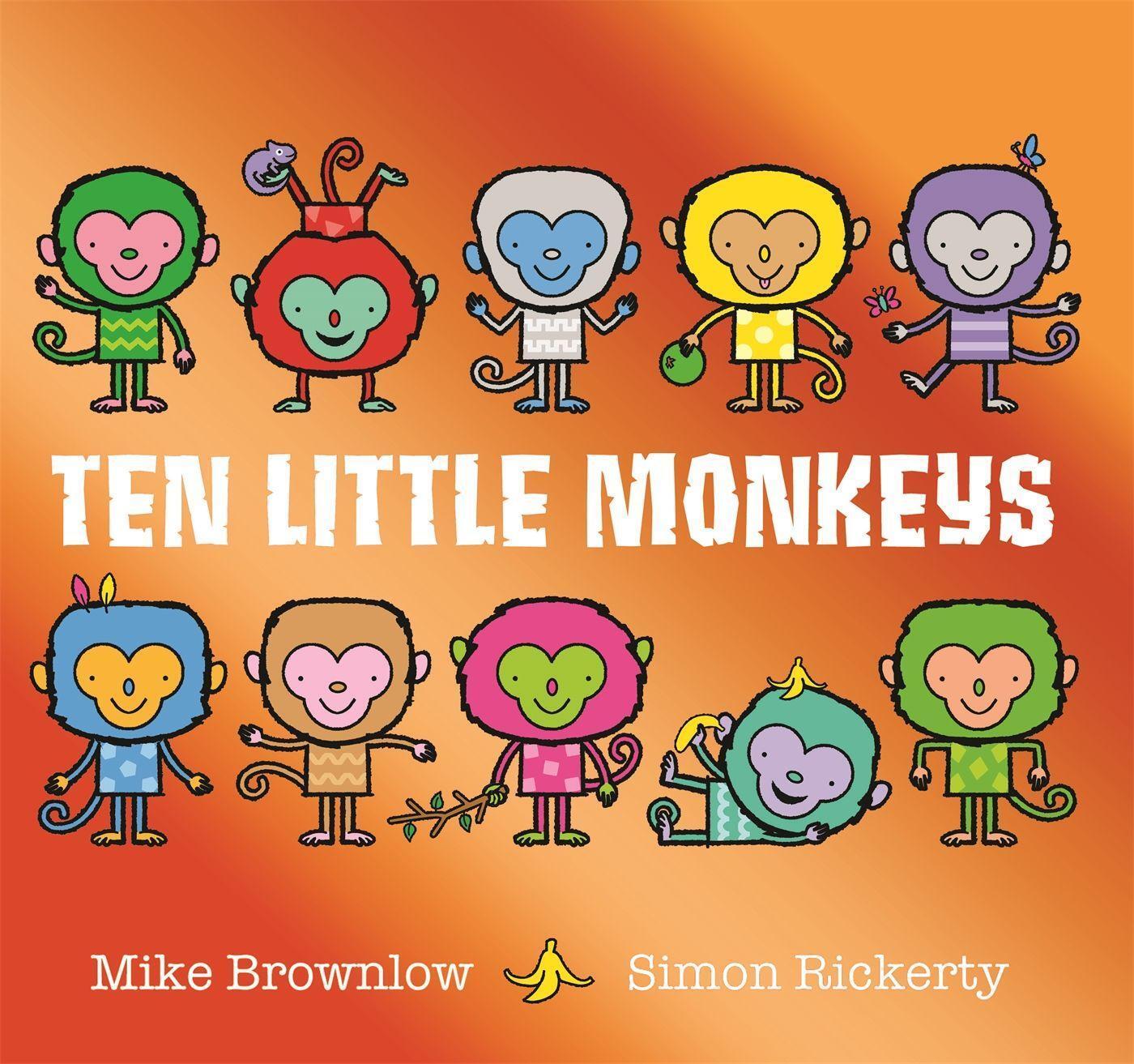 Cover: 9781408355893 | Ten Little Monkeys | Mike Brownlow | Taschenbuch | Ten Little | 2020