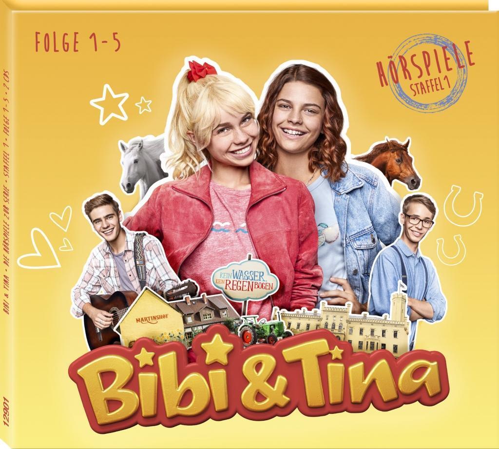 Cover: 4001504129019 | Hörspiele zur Serie (Staffel 1,Episode 1-5) | Bibi & Tina | Audio-CD