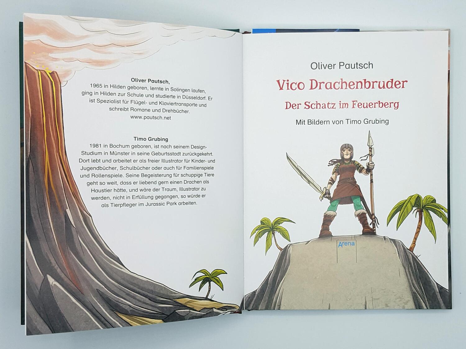 Bild: 9783401715117 | Vico Drachenbruder (3). Der Schatz im Feuerberg | Oliver Pautsch