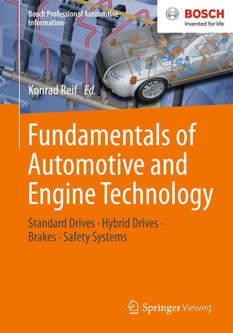 Cover: 9783658039714 | Fundamentals of Automotive and Engine Technology | Konrad Reif | Buch