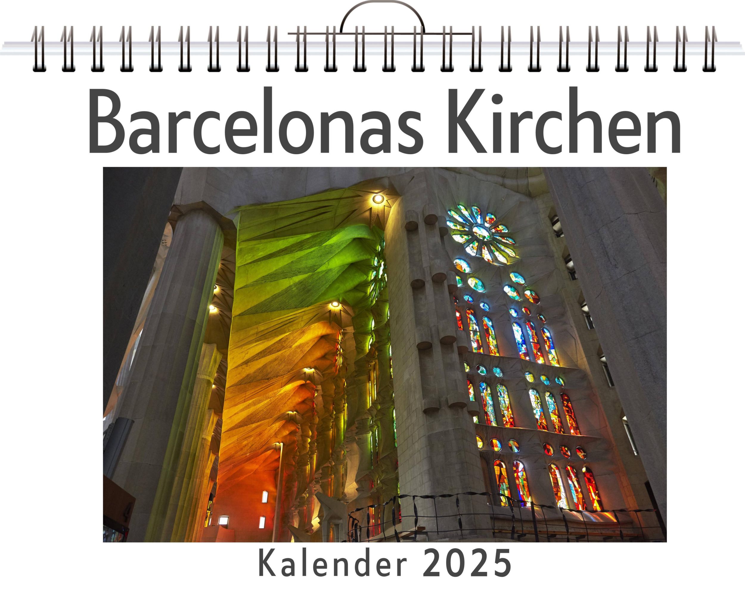 Cover: 9783759119247 | Barcelonas Kirchen | Paul Schwarz | Kalender | Kalender | 14 S.