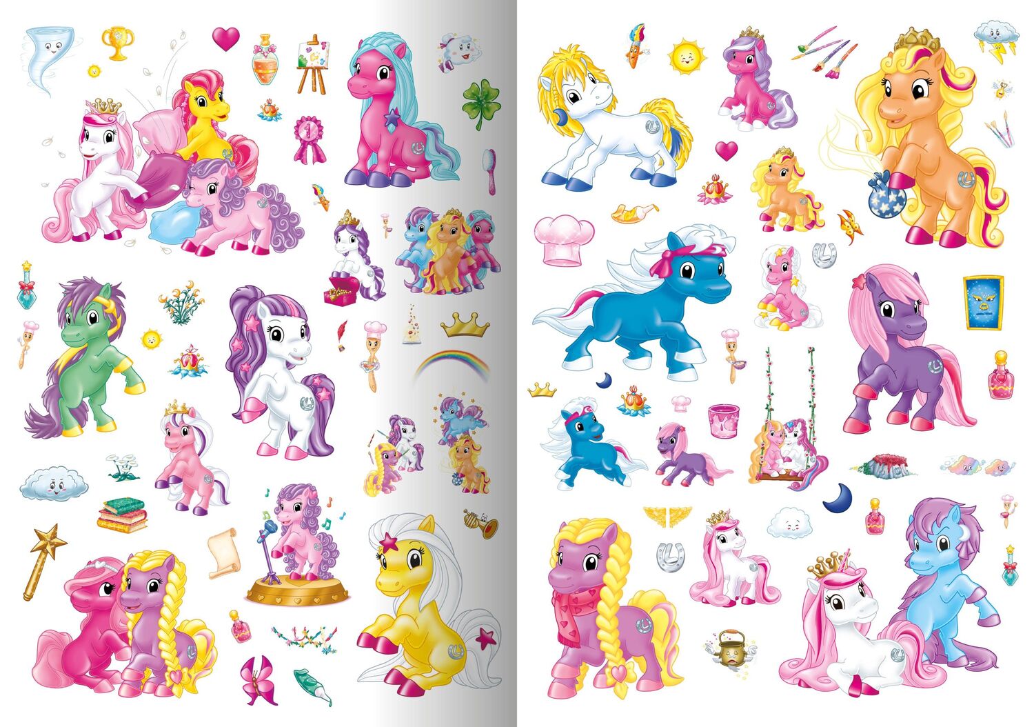 Bild: 9783863185879 | Lissy PONY. Meine Stickerwelt | Kids &amp; Concepts GmbH | Taschenbuch