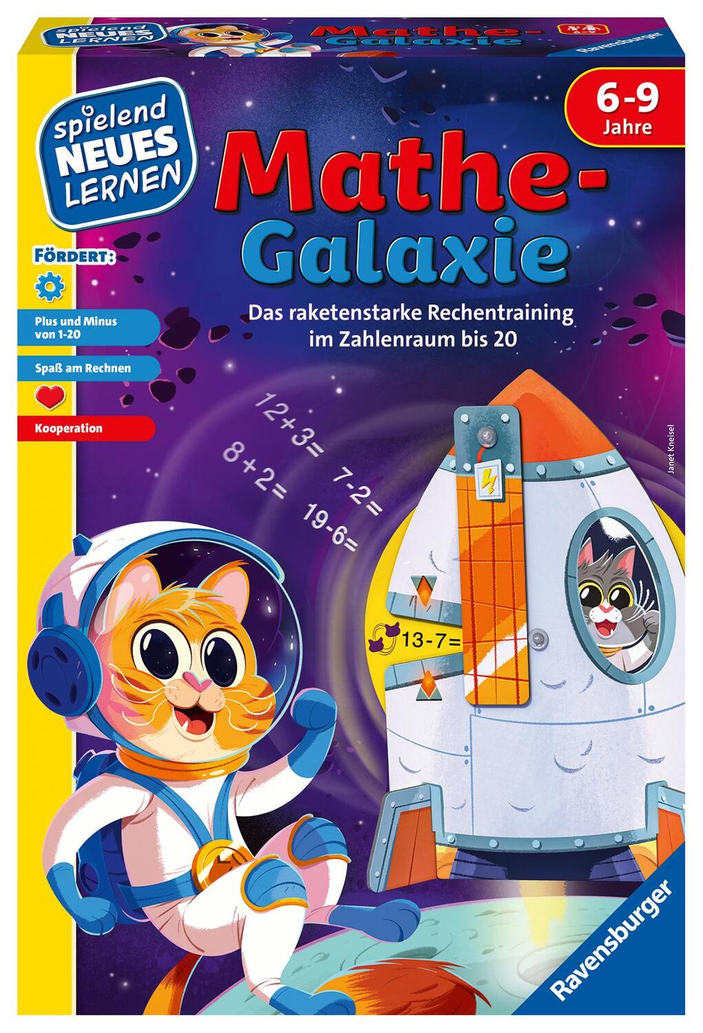 Cover: 4005556249701 | Ravensburger 24970 - Mathe-Galaxie - Lernspiel für Kinder,...