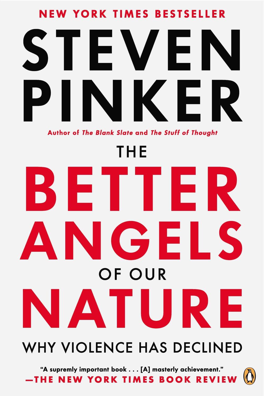Cover: 9780143122012 | The Better Angels of Our Nature | Why Violence Has Declined | Pinker
