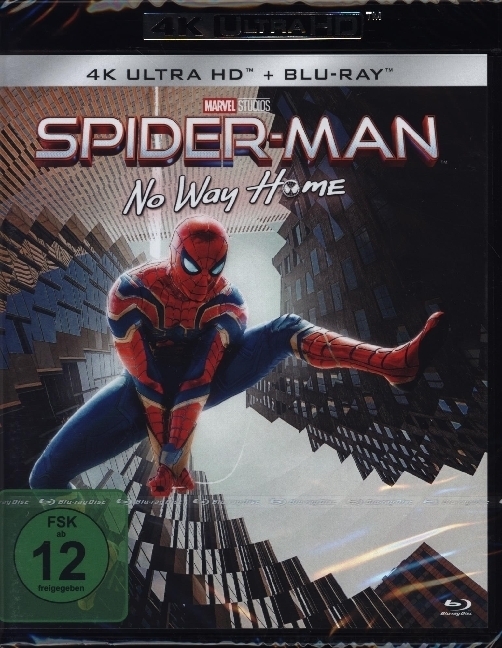 Cover: 4030521759152 | Spider-Man, No Way Home, 2 UHD-Blu-rays | Jon Watts | Blu-ray Disc