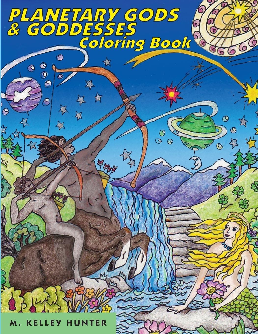 Cover: 9780997654004 | Planetary Gods and Goddesses Coloring Book | M. Kelley Hunter | Buch