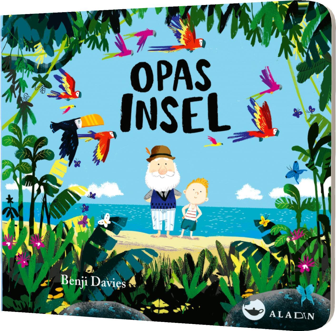 Cover: 9783848901937 | Opas Insel | Pappbilderbuch ab 18 Monaten | Benji Davies | Buch | 2021