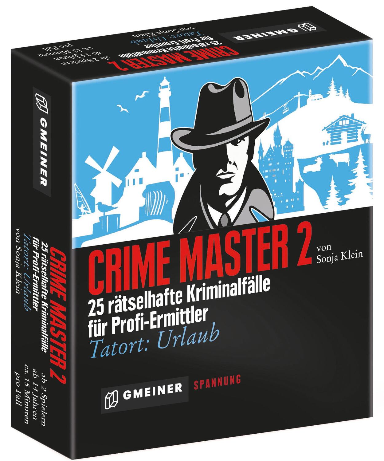 Cover: 4260220581598 | Crime Master 2 | 25 rätselhafte Kriminalfälle für Profi-Ermittler