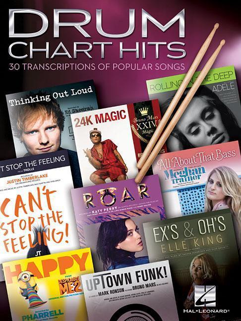 Cover: 9781495094699 | Drum Chart Hits | 30 Transcriptions of Popular Songs | Corporation