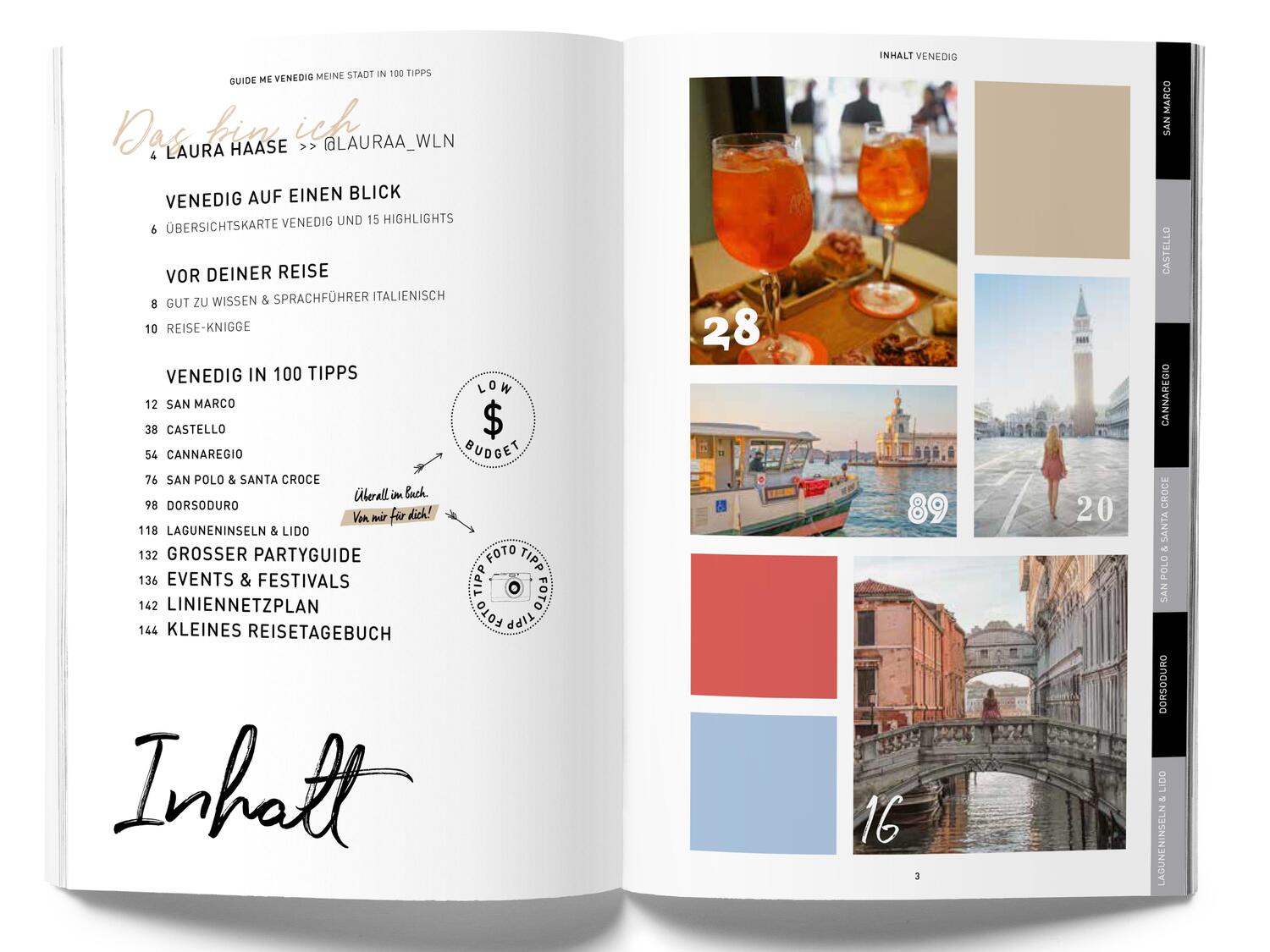Bild: 9783828310445 | GuideMe Travel Book Venedig - Reiseführer | Laura Haase | Taschenbuch