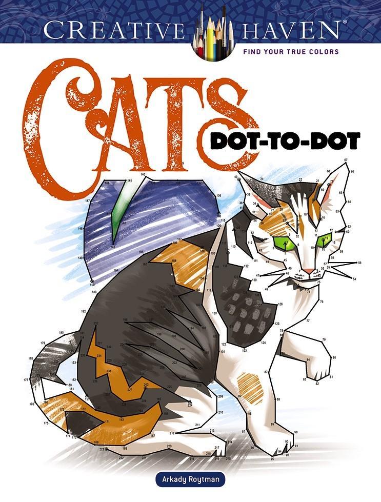 Cover: 9780486822839 | Creative Haven Cats Dot-To-Dot Coloring Book | Arkady Roytman | Buch