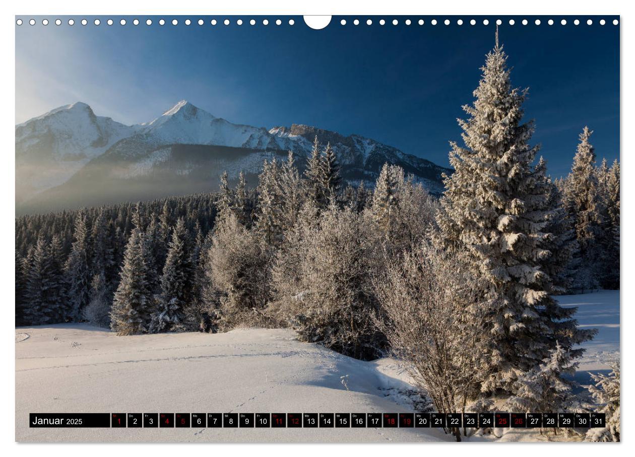 Bild: 9783435424375 | Tatra. Polen und Slowakei (Wandkalender 2025 DIN A3 quer), CALVENDO...