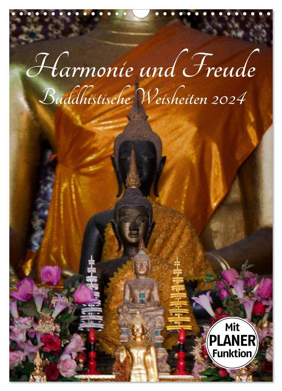 Cover: 9783675761797 | Harmonie und Freude Buddhistische Weisheiten 2024 (Wandkalender...