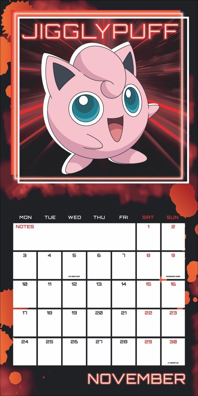 Bild: 9783840196706 | Pokémon Broschurkalender 2025 | Heye | Kalender | 28 S. | Englisch