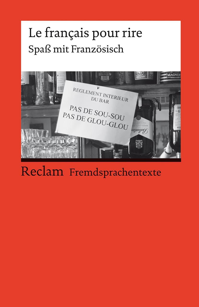 Cover: 9783150199909 | Le français pour rire. Spaß mit Französisch | Dieter Meier | Buch