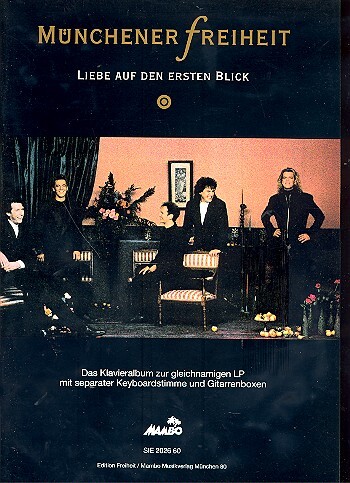 Cover: 9990050714006 | Münchener Freiheit: Liebe auf den ersten Blick Songbook...