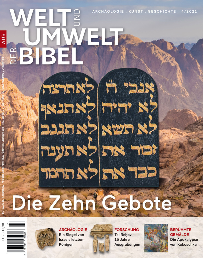 Cover: 9783948219499 | Welt und Umwelt der Bibel / Die Zehn Gebote | V. | Taschenbuch | LXXX