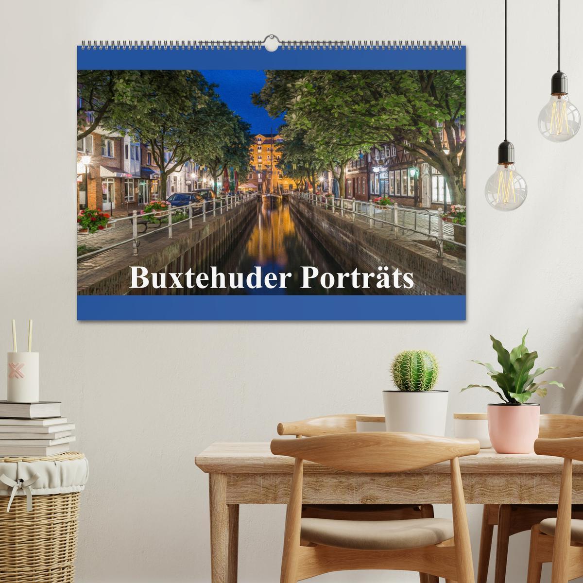 Bild: 9783435303854 | Buxtehuder Porträts (Wandkalender 2025 DIN A2 quer), CALVENDO...