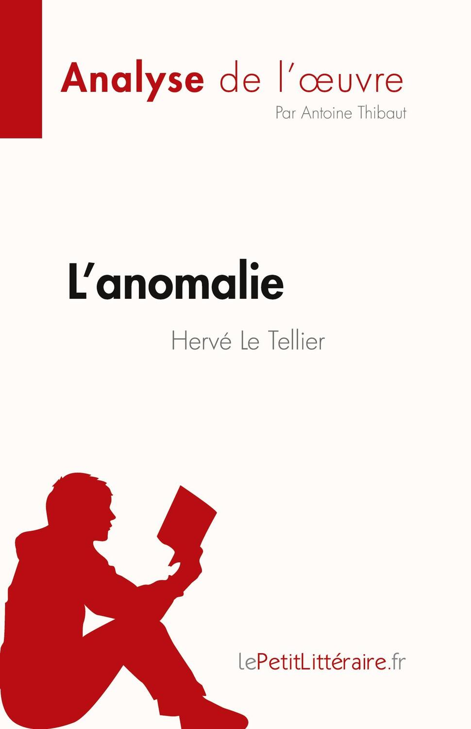 Cover: 9782808023306 | L'anomalie de Hervé Le Tellier (Analyse de l'oeuvre) | Antoine Thibaut