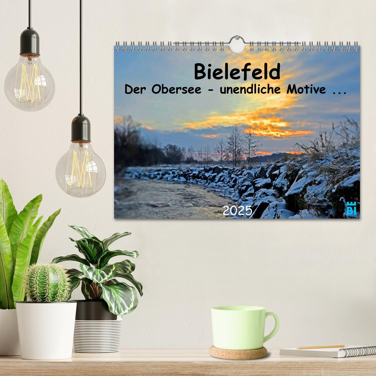 Bild: 9783435220021 | Bielefeld - Der Obersee - unendliche Motive... (Wandkalender 2025...