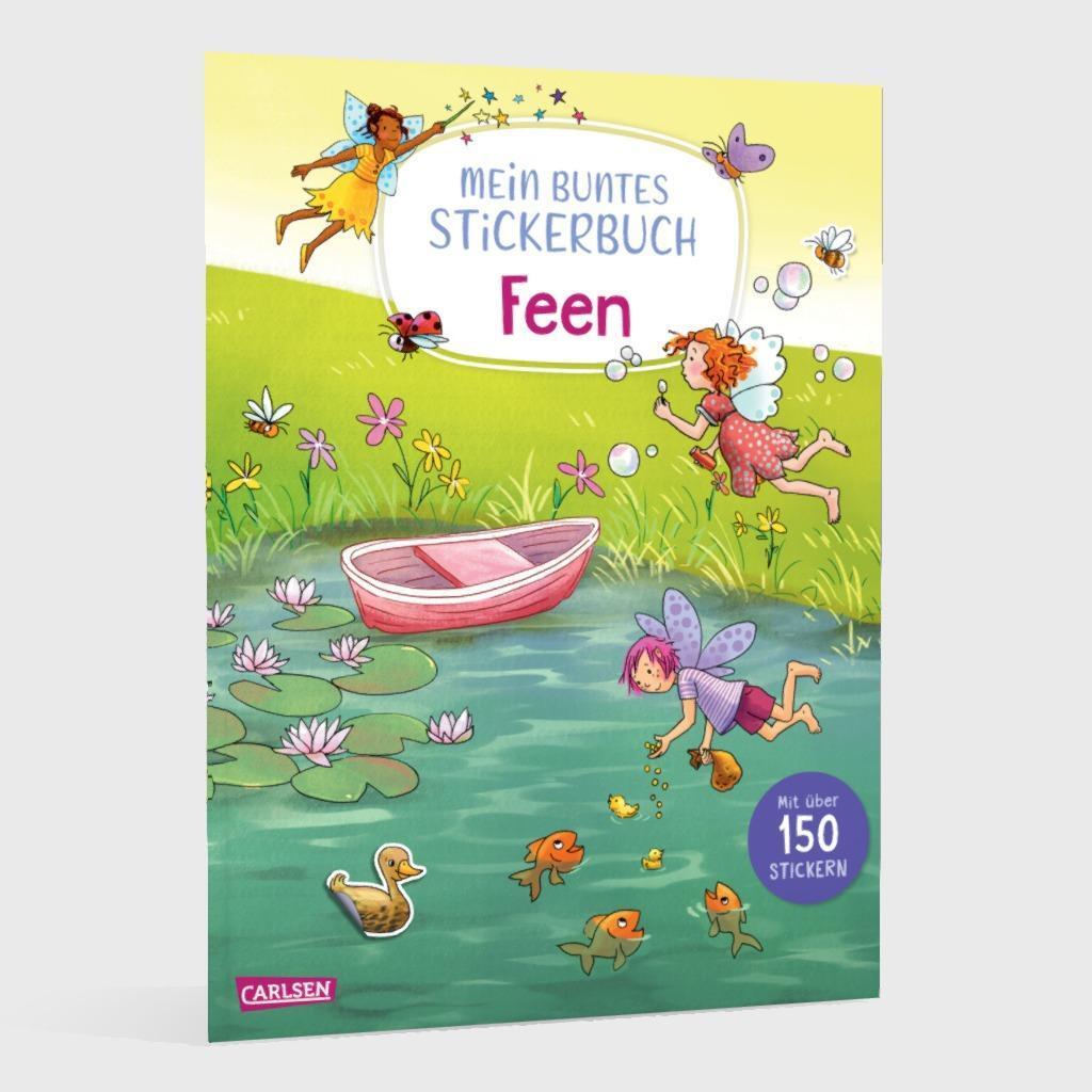 Bild: 9783551191779 | Mein buntes Stickerbuch: Feen | Laura Leintz | Broschüre | 24 S.