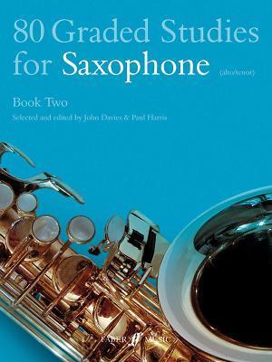 Cover: 9780571510481 | 80 Graded Studies for Saxophone, Book Two | (Alto/Tenor) | John Davies