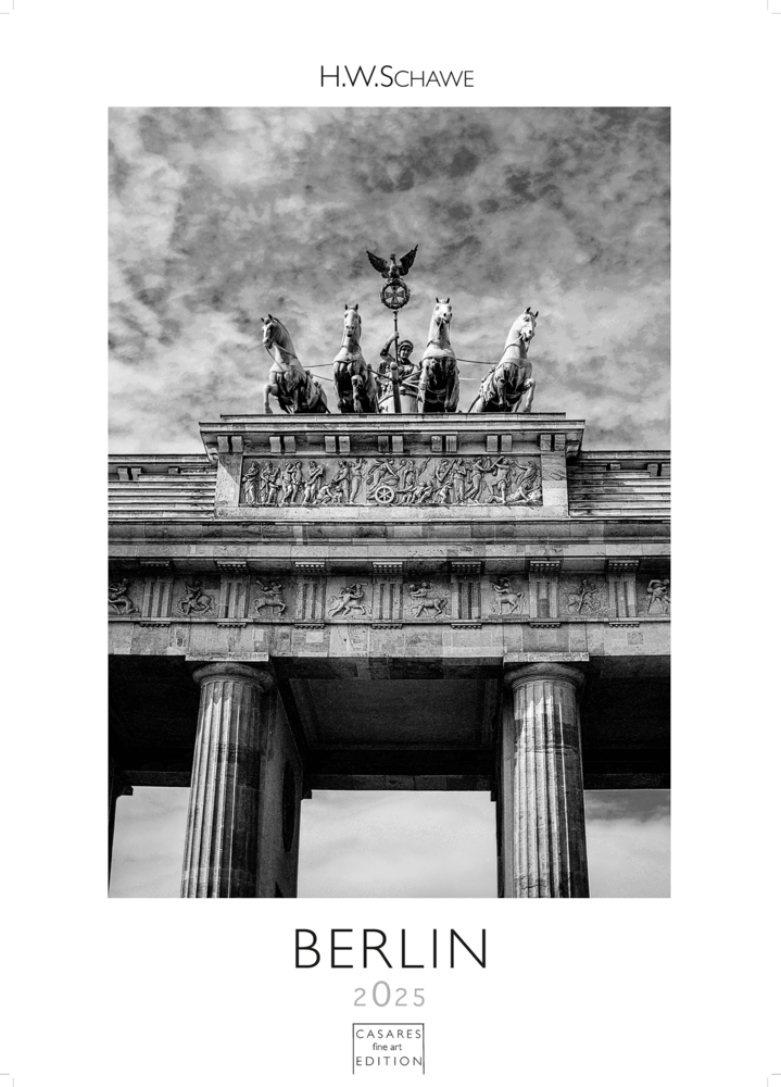 Cover: 9781835241813 | Berlin schwarz-weiss 2025 S 29x21cm | H.W. Schawe | Kalender | 14 S.