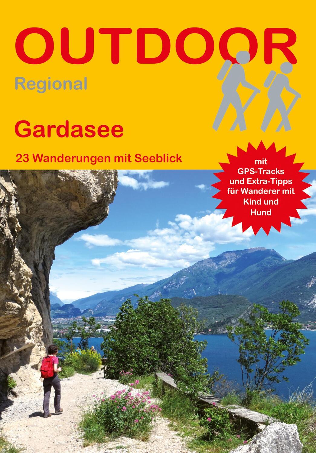 Cover: 9783866865907 | Gardasee | 23 Wanderungen mit Seeblick | Idhuna Barelds (u. a.) | Buch