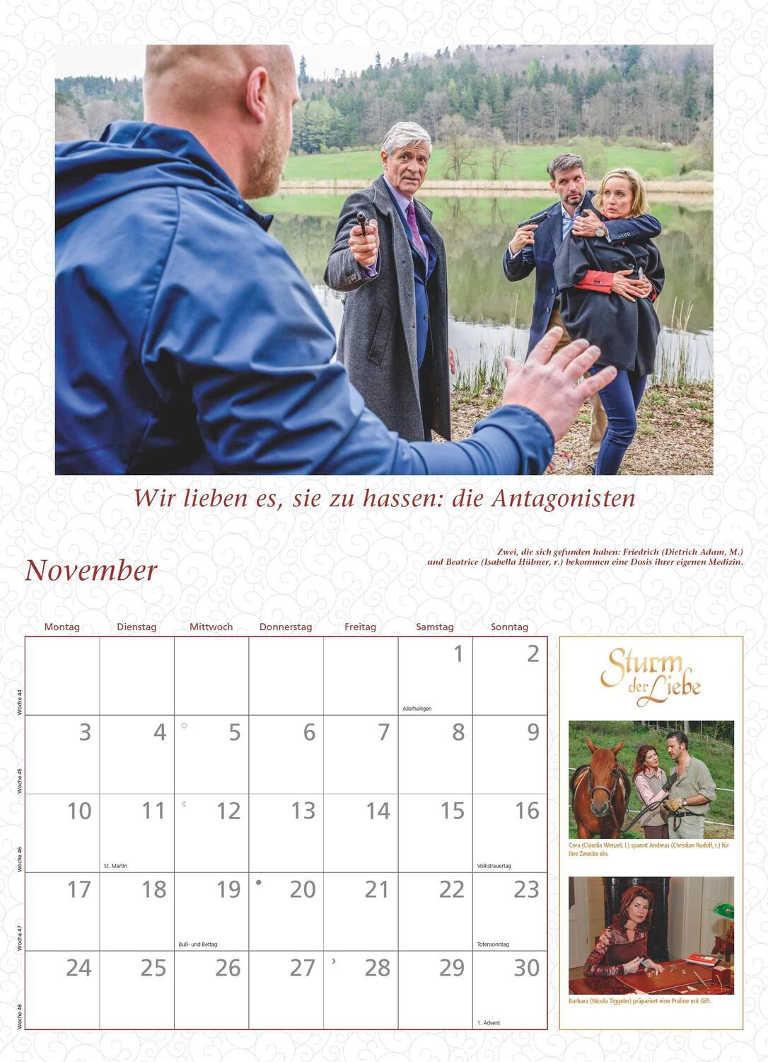 Bild: 4250809654003 | Sturm der Liebe 2025 - Broschürenkalender - Wandkalender - mit...