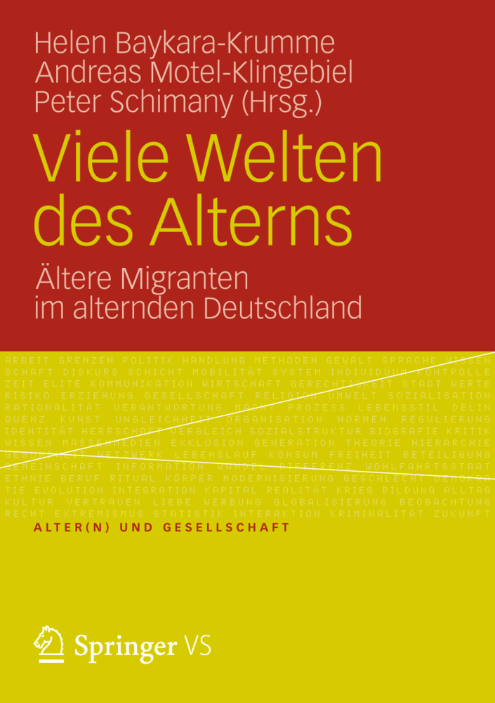 Cover: 9783531183183 | Viele Welten des Alterns | Ältere Migranten im alternden Deutschland