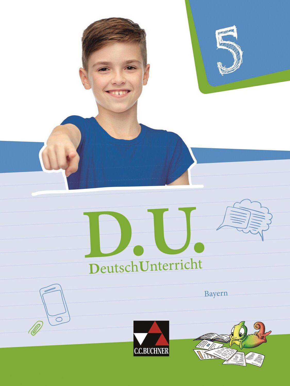 Cover: 9783661110356 | D.U. DeutschUnterricht 5 Lehrbuch Bayern | Martin Brunner (u. a.)