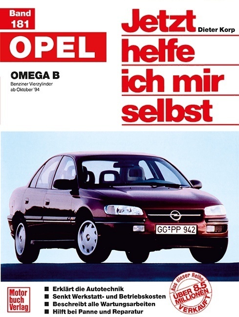 Cover: 9783613017009 | Opel Omega B | Dieter Korp | Taschenbuch | Motorbuch Verlag