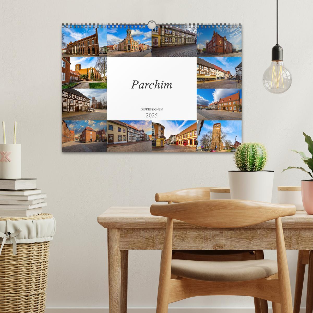 Bild: 9783435242931 | Parchim Impressionen (Wandkalender 2025 DIN A3 quer), CALVENDO...