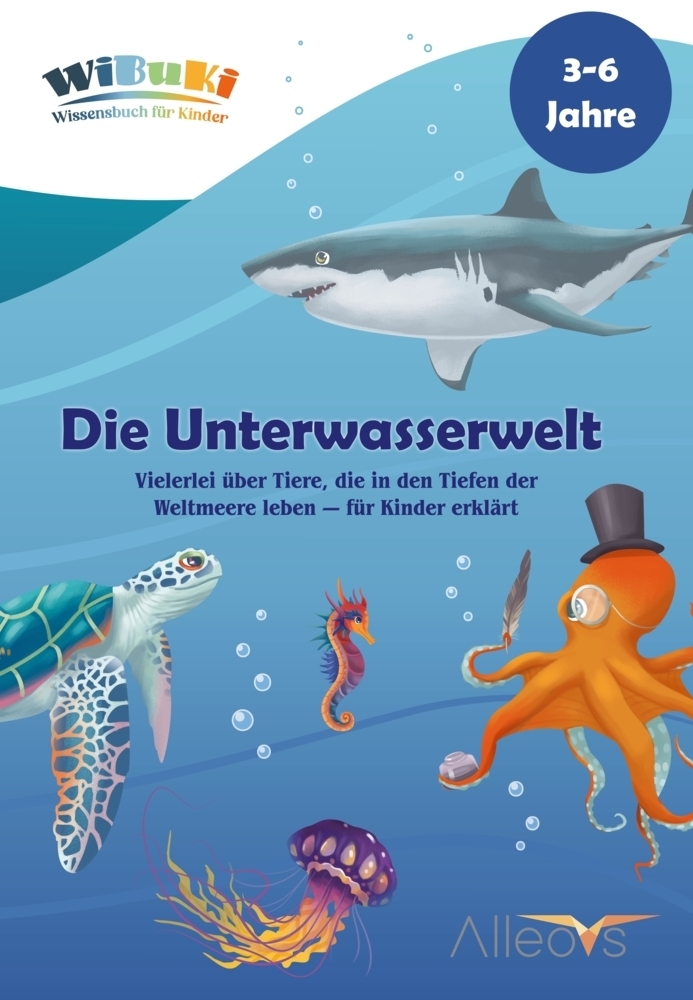 Cover: 9783982251585 | 'WiBuKi' Wissensbuch für Kinder: Die Unterwasserwelt | Alexikova