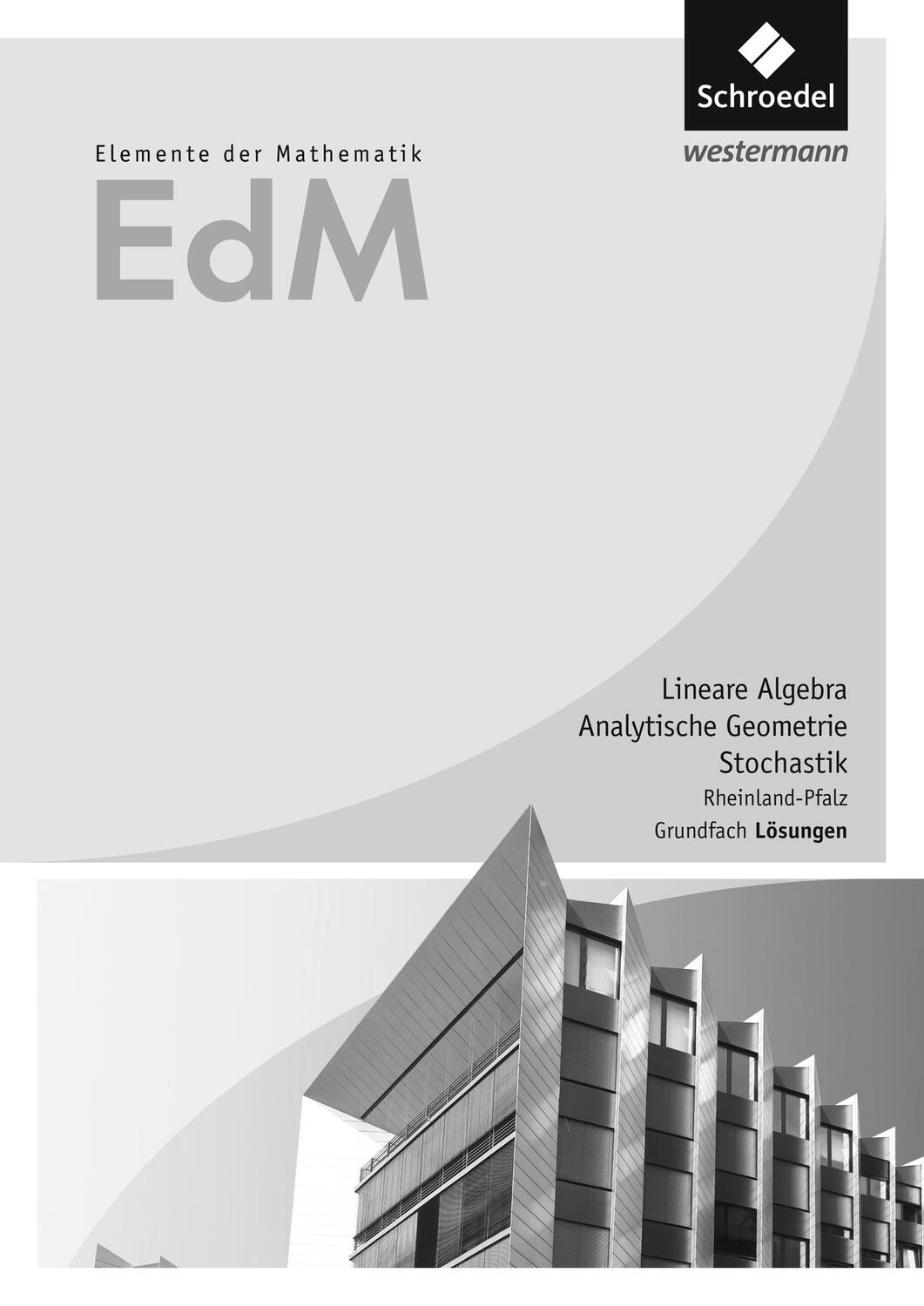 Cover: 9783507884182 | Elemente der Mathematik SII. Lösungen. Grundfach. Rheinland-Pfalz