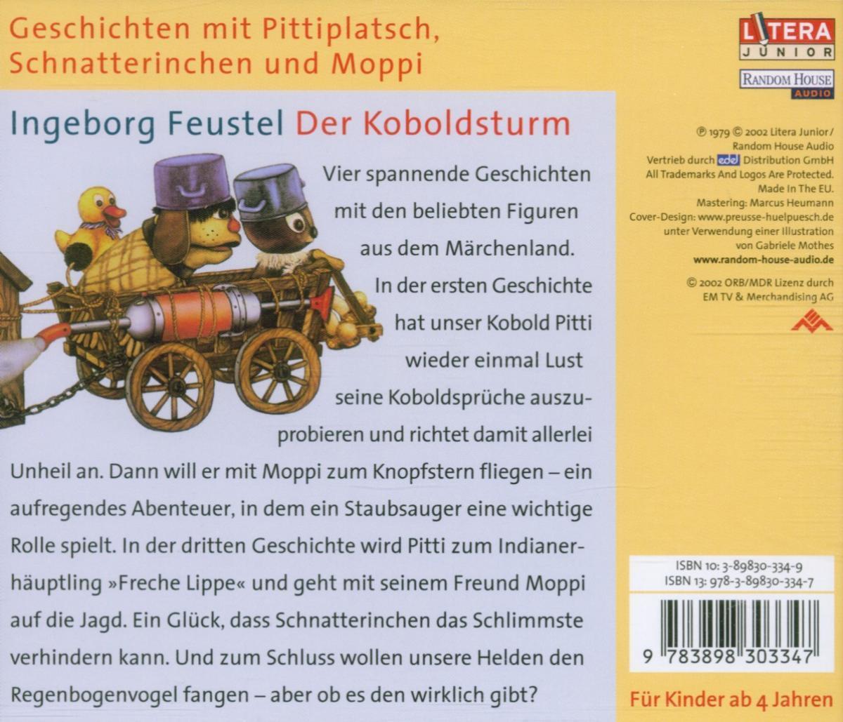 Rückseite: 9783931925666 | Der Koboldsturm | Ingeborg Feustel | Audio-CD | 50 Min. | Deutsch