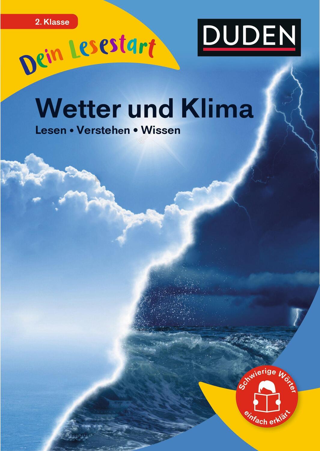 Cover: 9783411780105 | Dein Lesestart - Wetter und Klima | Karolin Küntzel | Buch | 64 S.