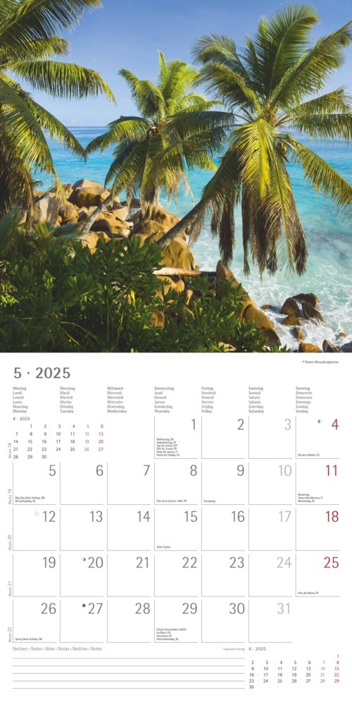 Bild: 4251732340872 | Alpha Edition - Summer Dreams 2025 Broschürenkalender, 30x30cm,...