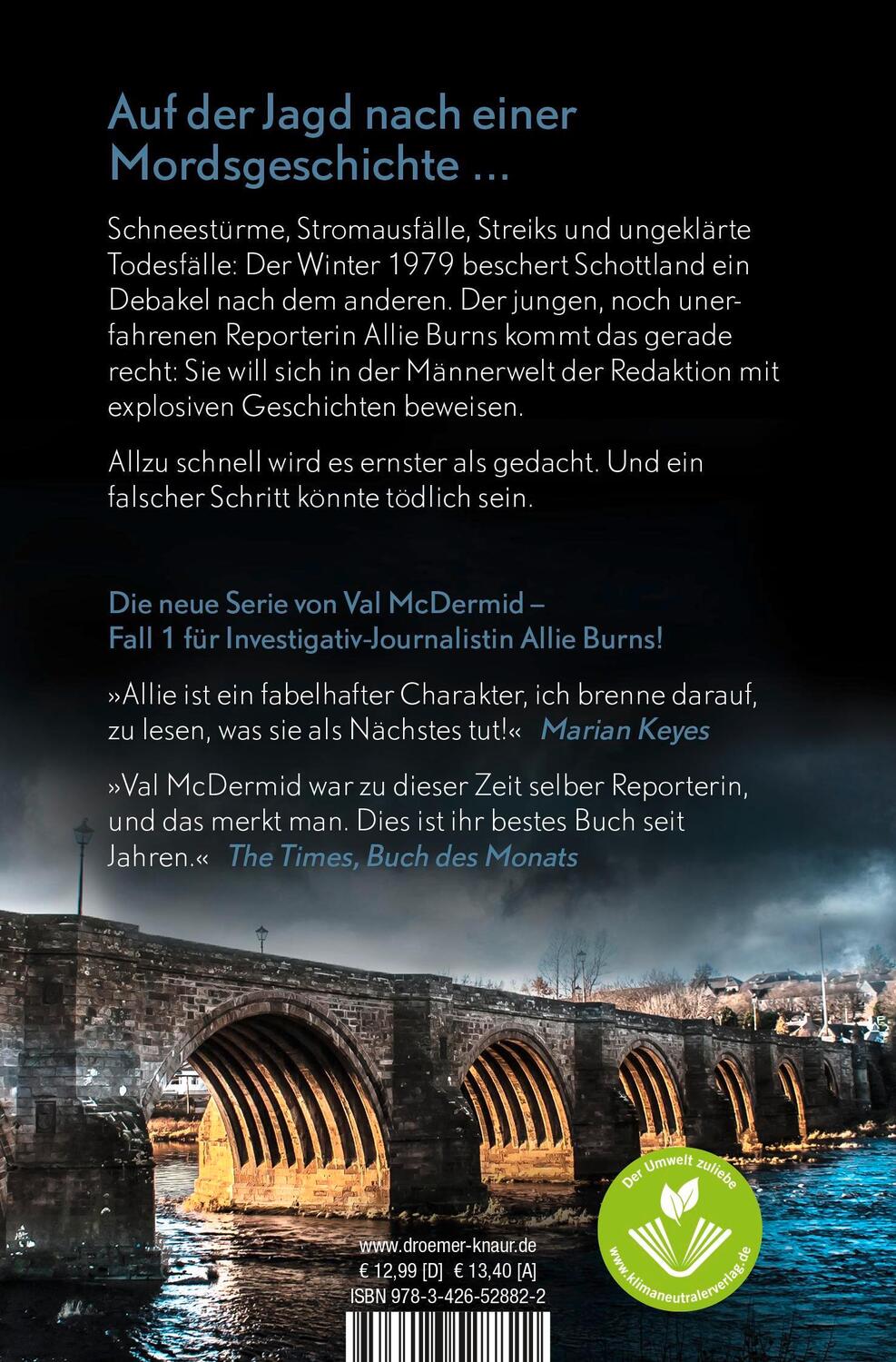 Rückseite: 9783426528822 | 1979 - Jägerin und Gejagte | Val McDermid | Taschenbuch | 432 S.