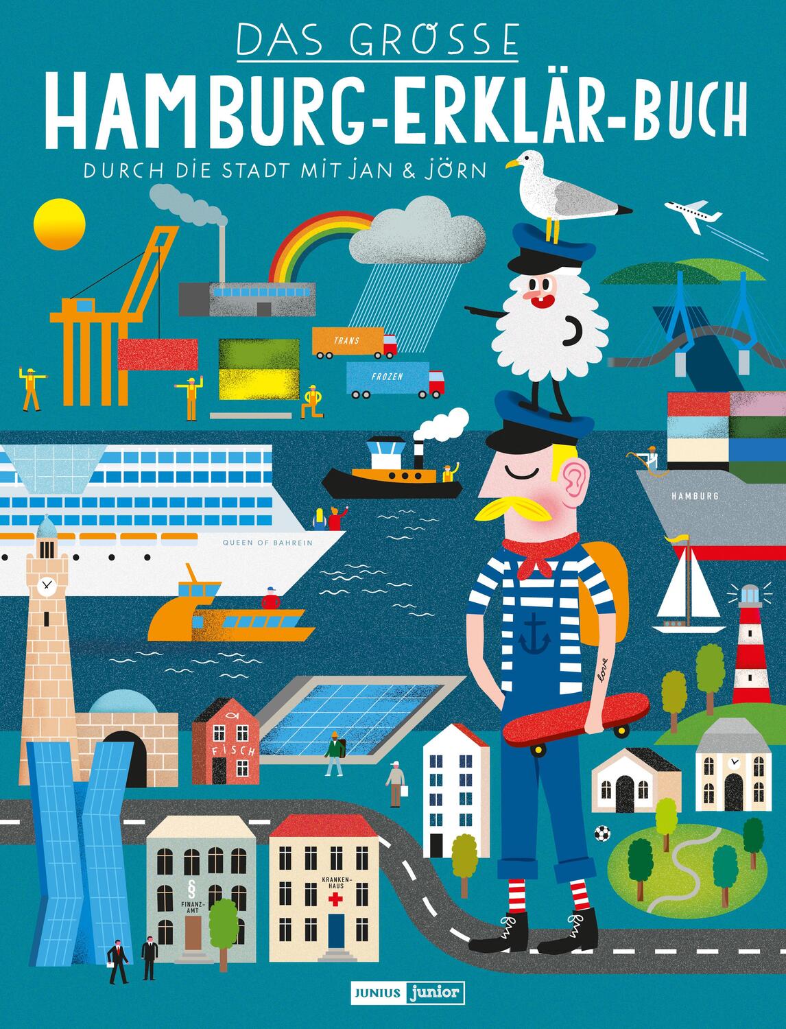 Cover: 9783885067702 | Das große Hamburg-Erklär-Buch | Jörn Tietgen | Buch | Junius Junior