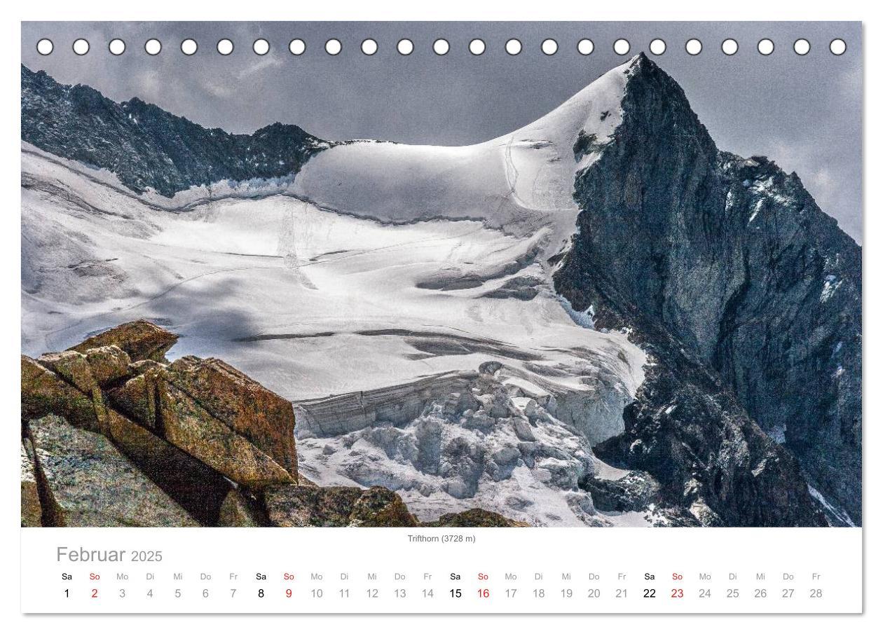 Bild: 9783435497348 | Walliser Alpen - Europas 'kleiner' Himalaya (Tischkalender 2025 DIN...